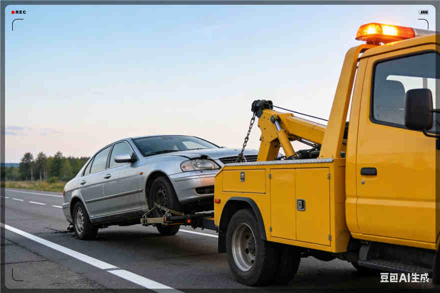 顺城区拖车救援电话【案例】